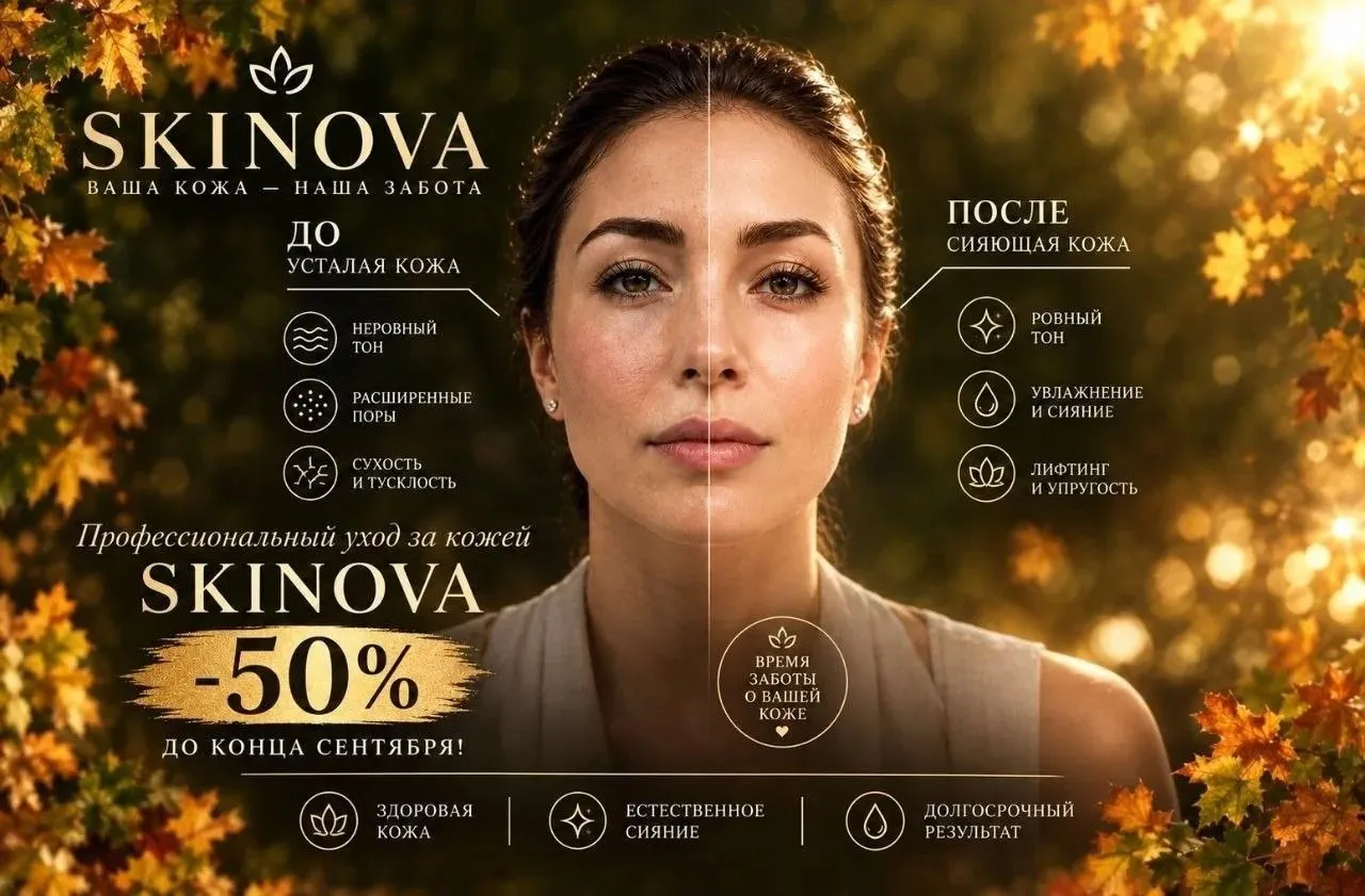 Эксклюзивный, новейшей технологии аппарат Skinova